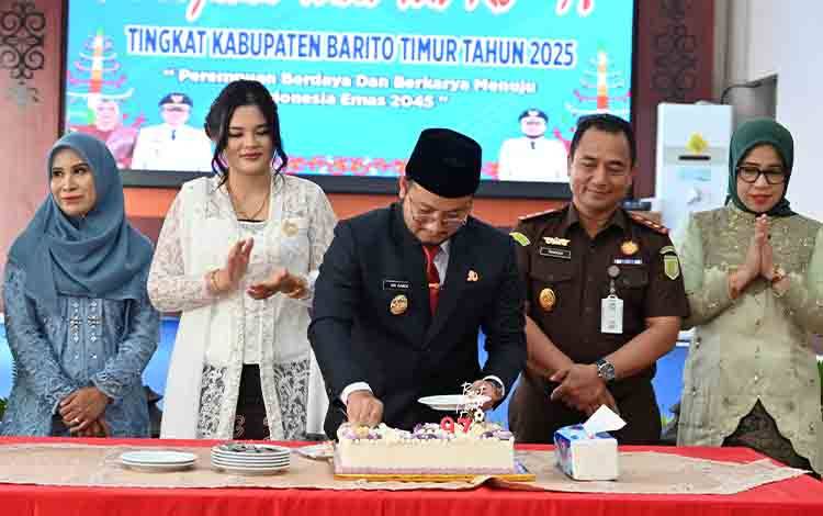 Peringatan Hari Ibu ke-97, Wabup Barito Timur Dorong Penguatan Pemberdayaan Perempuan