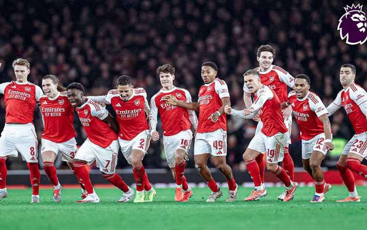 Arsenal Menangi Derbi London Utara dengan Telan Tottenham 4-1