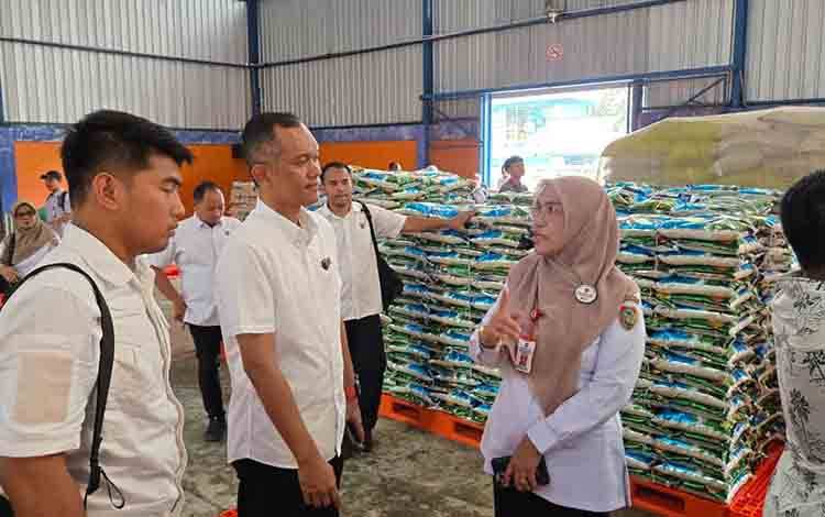 Satgas Pangan Polda Kalteng Cek Harga Bahan Pokok Jelang Nataru