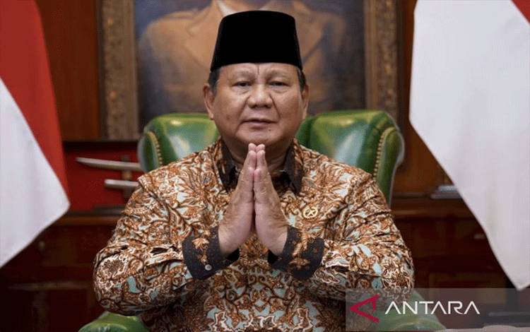 Prabowo: Di Tengah Perayaan Natal, Hati Kita Tertuju Kepada Sumatera