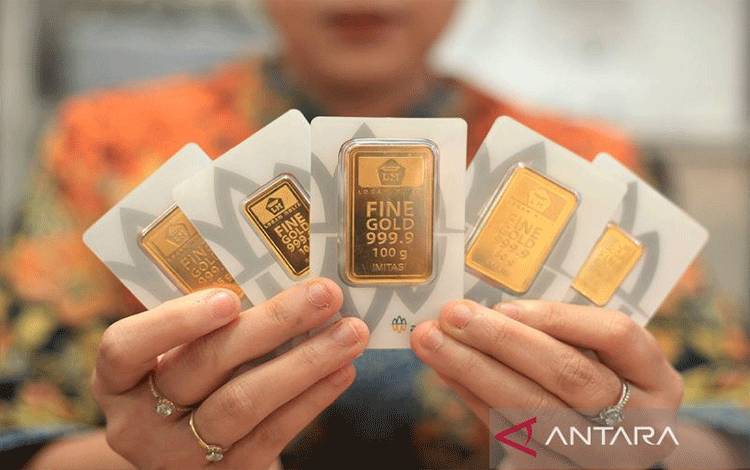 Harga Emas Antam Hari ini Naik Rp13.000 ke Angka Rp2,589 Juta/Gram