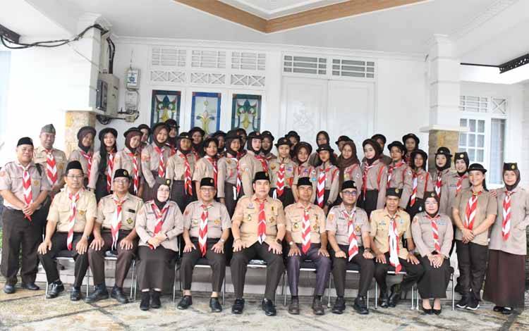 Jambore Pramuka di Nyaru Menteng Diikuti 73 Peserta dari Pulang Pisau
