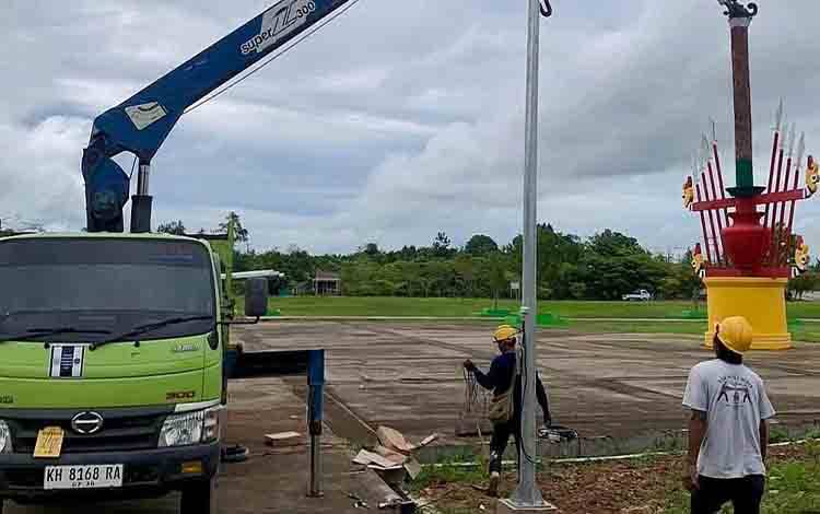 Alun-Alun Nanga Bulik Segera jadi Ruang Publik yang Lebih Terang dan Aktif