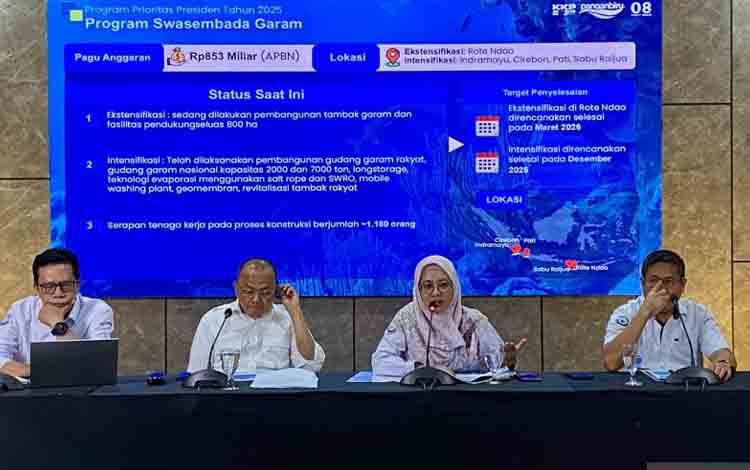 KKP Susun SNI Produksi Garam untuk Tingkatkan Kualitas Garam Rakyat