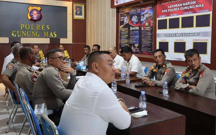 Polres Gunung Mas Tangkap 33 Pengedar Sabu hingga Ungkap 46 Kasus Kriminalitas