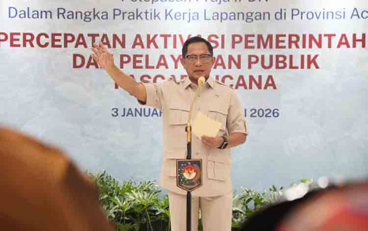 Mendagri Minta Praja IPDN Terapkan Ilmu saat Bantu Daerah Bencana