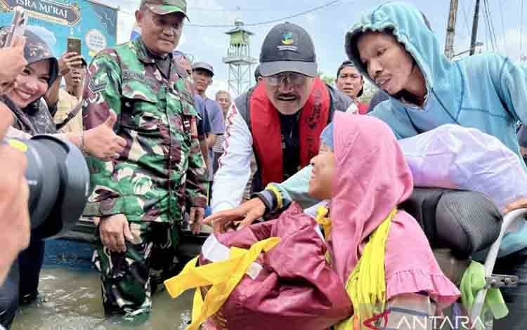 Kemensos Siapkan Banyak Bantuan bagi Korban Banjir di Banjar-Kalsel