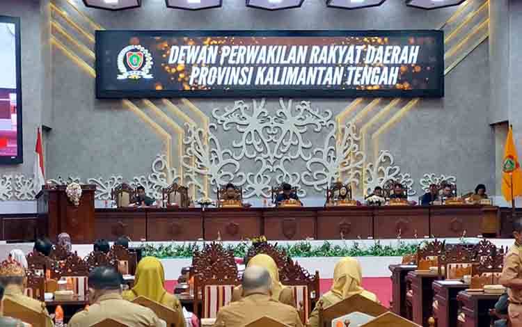 DPRD Kalteng Gelar Rapat Paripurna ke-11, Tutup Sidang I 2025 dan Buka Sidang II 2026