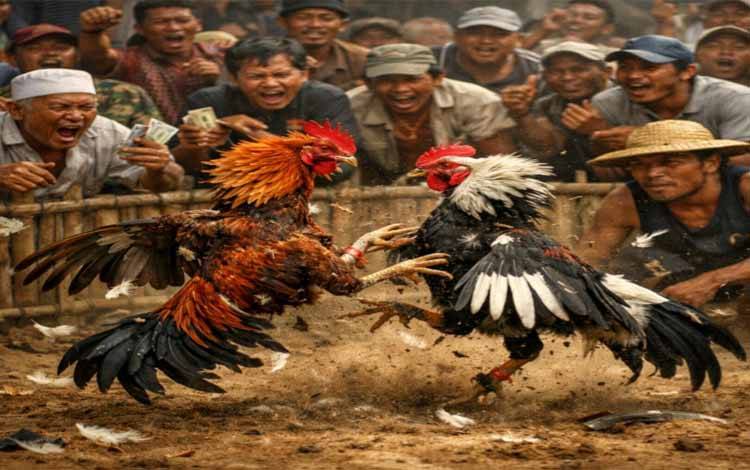 Warga Ketapang Sampit Keluhkan Aktivitas Sabung Ayam di Permukiman
