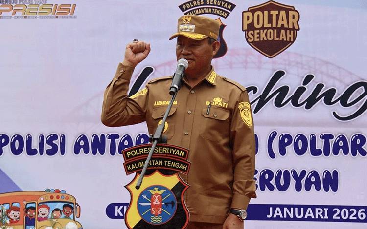 Bupati Seruyan Apresiasi Program Polisi Antar Pelajar