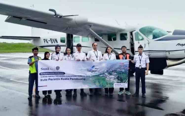 Penerbangan Perintis Dibuka, Bandara Kuala Pembuang Layani Rute Palangka Raya dan Banjarmasin