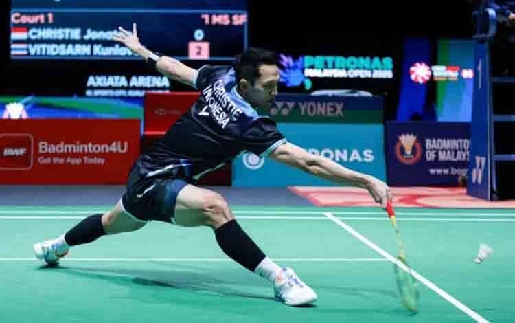 Jonatan Christie Akui Kesabaran Kunlavut jadi Pembeda di Malaysia Open