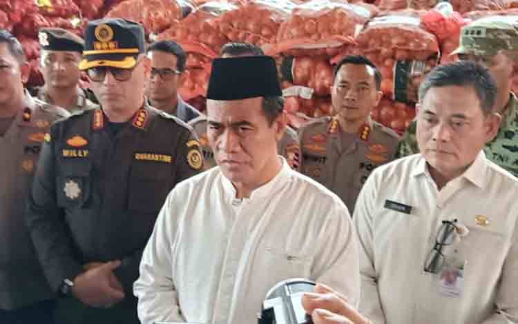 Mentan Sebut Banyak Dapat Laporan soal Komoditas Pertanian Ilegal