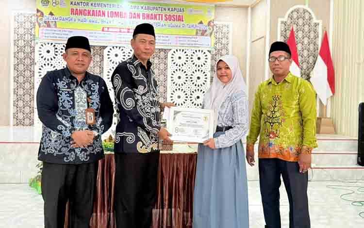 Pelajar MAN Kapuas Juara Lomba Video Pendek Tingkat MA se-Kalteng
