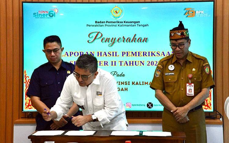 BPK Soroti Pengelolaan Pajak Daerah dan Retribusi Pemprov Kalteng