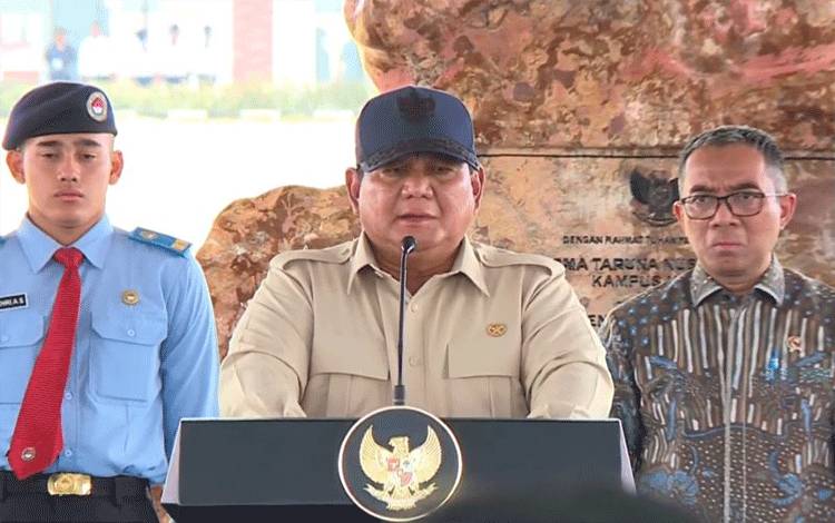 Prabowo: SMA TN Tanamkan Akhlak Jadi Pemimpin Bersih Dari Korupsi