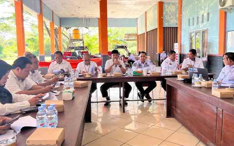 Pemkab Seruyan Bahas Rancangan Perbup Rehabilitasi dan Rekonstruksi Pascabencana