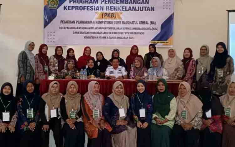 BPBD Palangka Raya Berbagi Materi di Pelatihan Guru RA