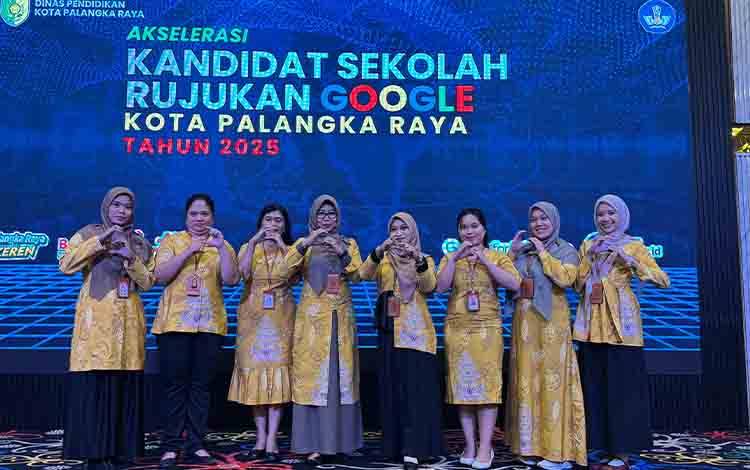 SDN 5 Menteng Palangka Raya Jadi Sekolah Rujukan Google Ketiga di Kalteng