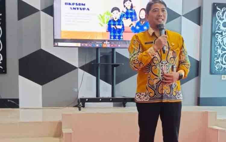 Plt Kepala BKPSDM Palangka Raya Tekankan Tiga Hal Penting Bagi ASN Pemko