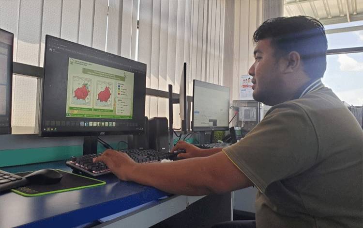 BMKG: Curah Hujan di Kotim Menurun, Waspada Karhutla di Wilayah Gambut