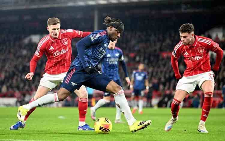 Arsenal Gagal Bawa Pulang Tiga Poin Usai Ditahan Imbang Nottingham 0-0