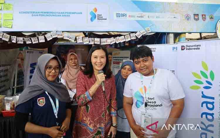 Wamen PPPA Dorong Penguatan Peran Perempuan Bangun Desa