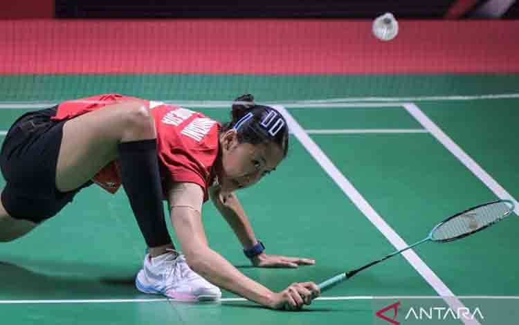Satu-satunya Tunggal Putri Indonesia Kandas pada Babak Kedua