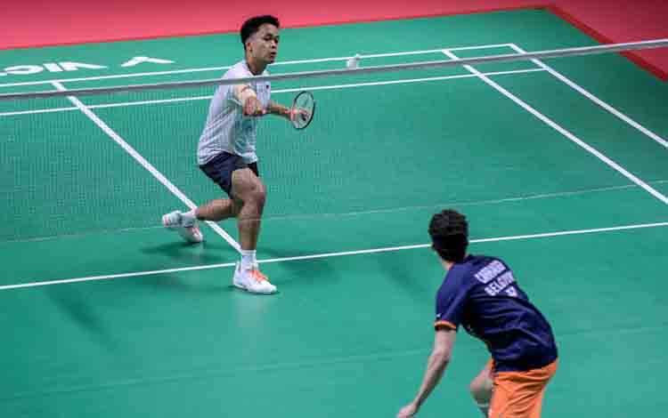 Ginting Mundur dari Indonesia Masters karena Cedera Pinggang
