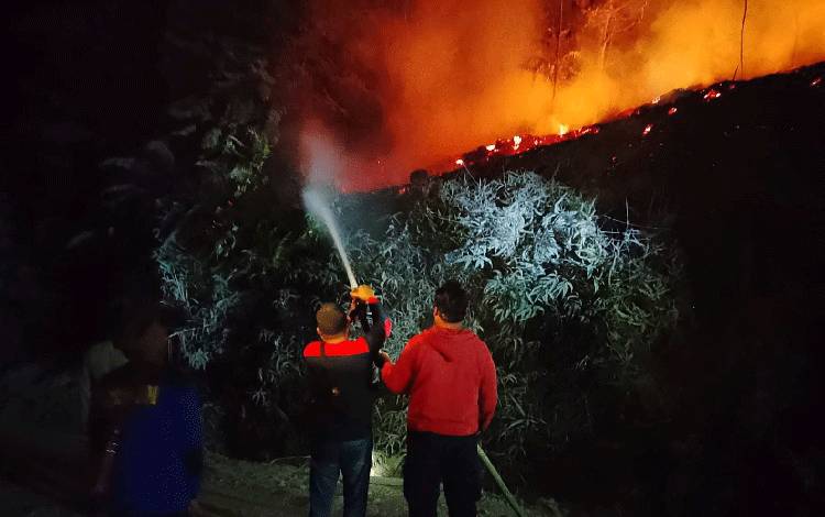 Kebakaran Lahan Mulai Terjadi di Gunung Mas