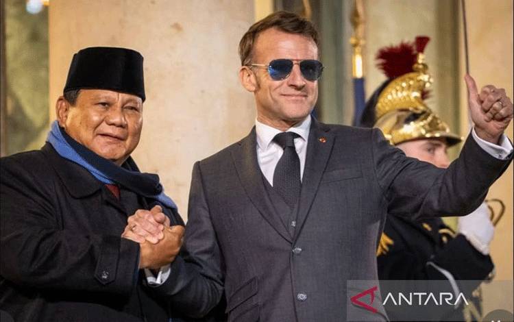 Macron Ungkap Fokus Pertemuannya dengan Prabowo di Istana Elysee
