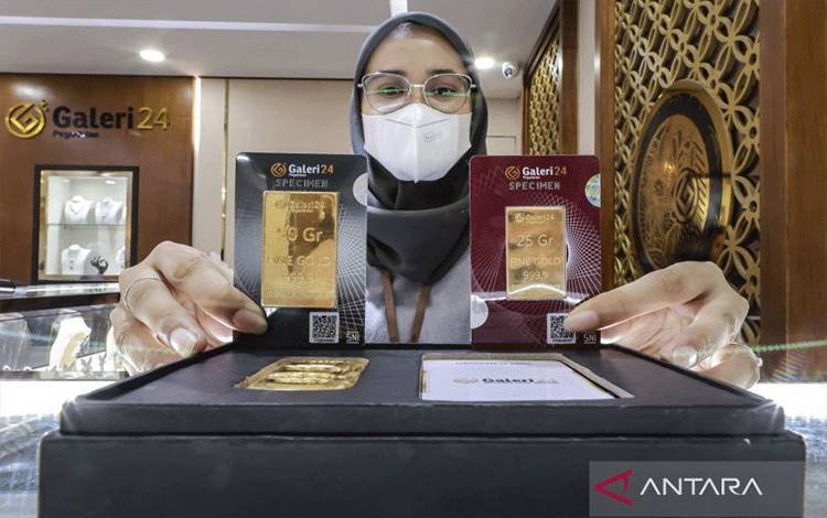 Sabtu ini Emas di Pegadaian Meroket, UBS Sentuh Rp2,956 Juta/Gr