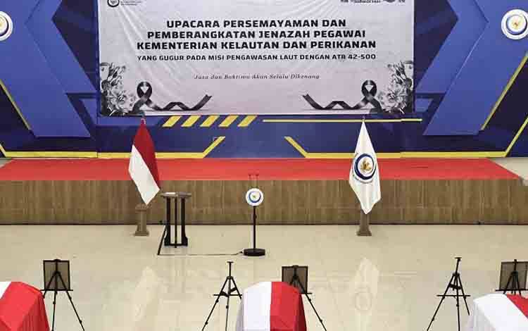 KKP Beri Kenaikan Pangkat Anumerta untuk ASN Korban Kecelakaan ATR