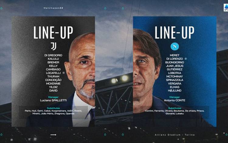 Juventus Menang Tiga Gol Tanpa Balas Saat Jamu Napoli