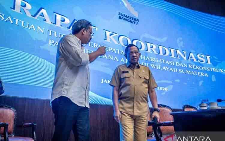 Mendagri: Warga Silakan Manfaatkan Gelondongan Kayu untuk Pemulihan
