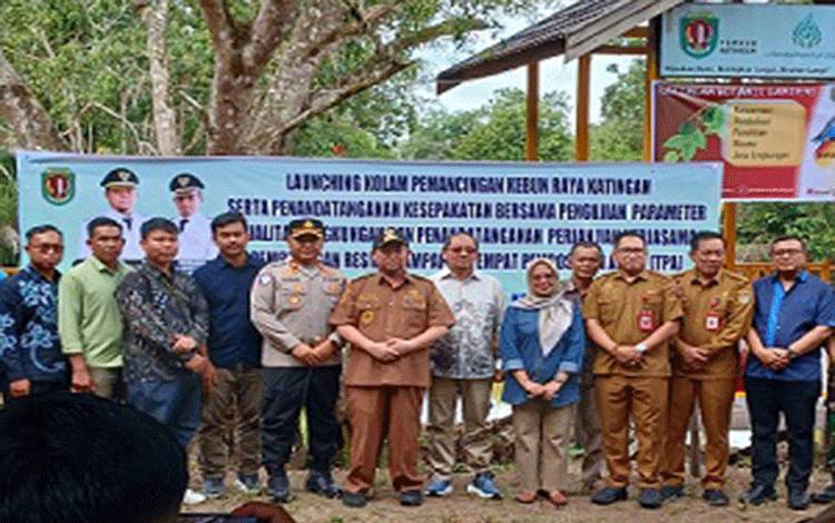 Optimalkan Aset Daerah, Bupati Katingan Resmikan Kolam Pemancingan dan Aviari di Kebun Raya