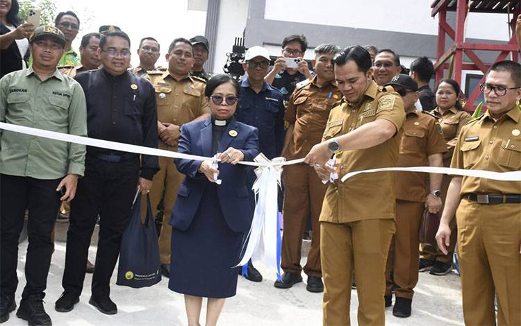 Bupati Pulang Pisau Resmikan Taman Hosana Sinta Bukit Doa di Banama Tingang