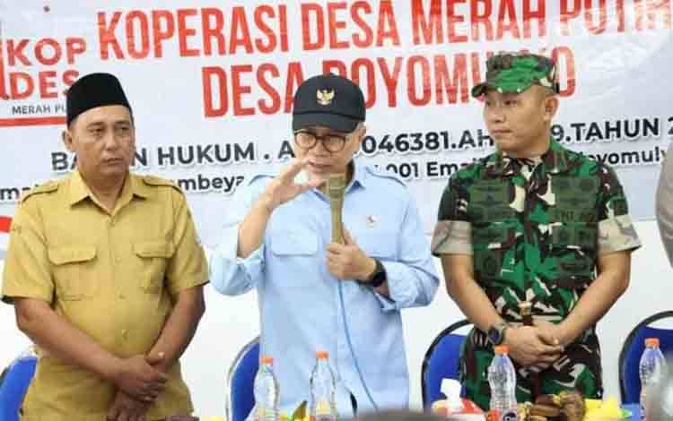 Menko Pangan Zulhas Sebut KDKMP Bakal Jadi Penopang Program MBG