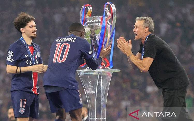 PSG Menang Telak 6-1 atas Slovan Bratislava