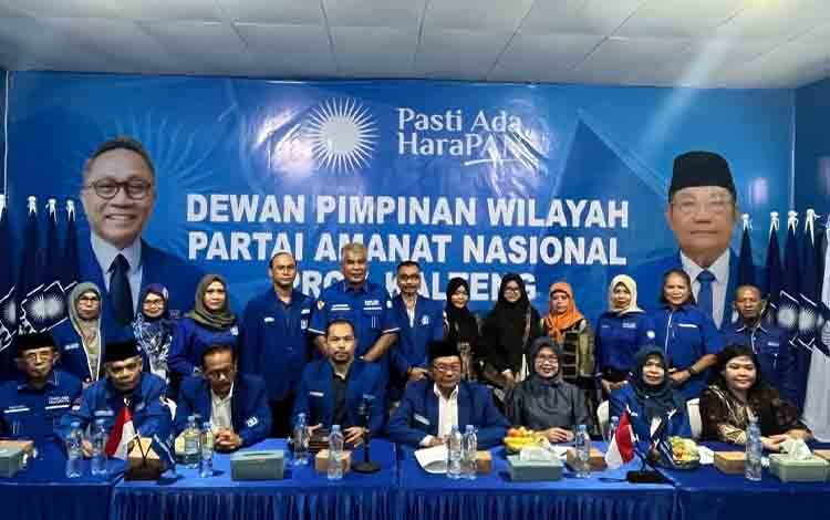 DPW PAN Kalteng Terima Kunjungan Kerja Sekretariat Jenderal DPR RI