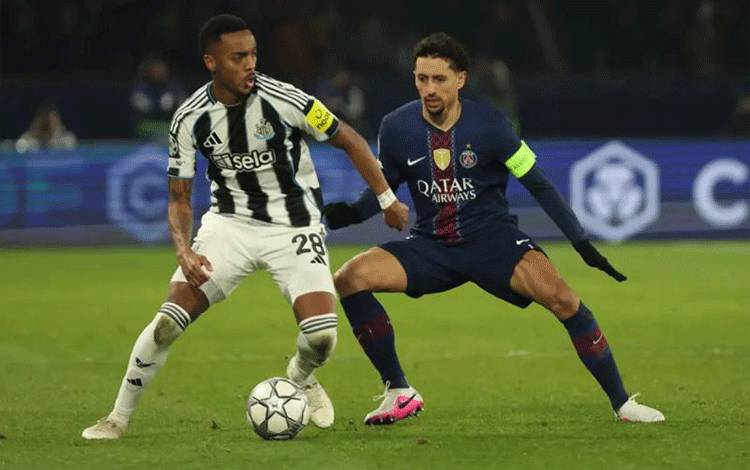 PSG Gagal Tembus Delapan Besar Setelah Ditahan Imbang Newcastle 1-1