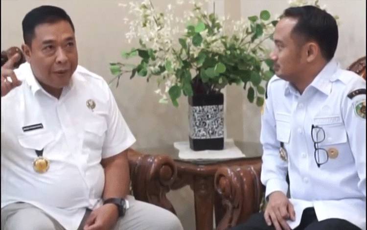 Perkuat Sinergi, BNNP Kalteng Audiensi Dengan Wali Kota Palangka Raya