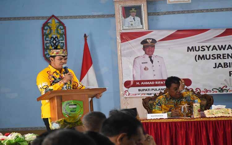 Musrenbang Kecamatan Jabiren Raya Himpun 302 Usulan