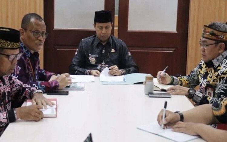 Wabup Seruyan Pimpin Penyusunan Rencana Kerja Tahunan