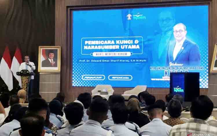 Wamenkum: KUHAP untuk Lindungi dari Kesewenangan Aparat Penegak Hukum