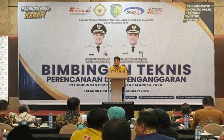 Perencanaan Penganggaran Jadi Instrumen Strategis Wujudkan Visi Misi Kota Palangka Raya