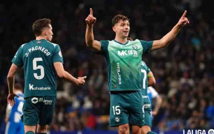 Alaves Segel Kemenangan 2-1 di Kandang Espanyol