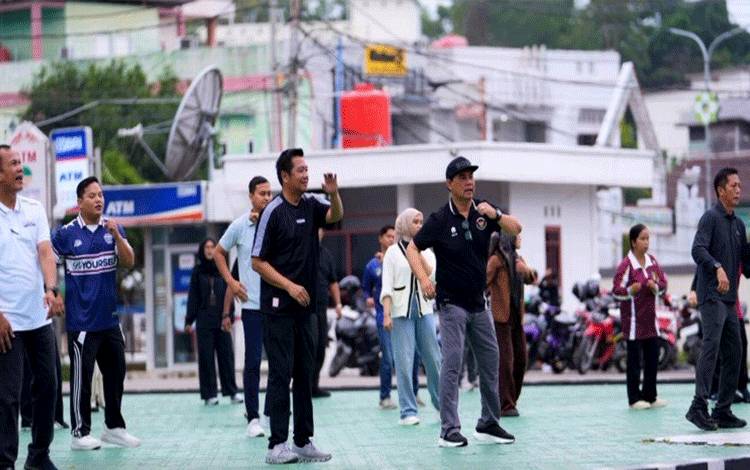 Bupati Barito Utara Tekankan Pentingnya Kebugaran ASN