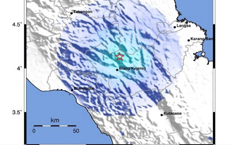 BBMKG: Gempa di Gayo Lues Dampak Aktivitas Sesar Besar Sumatera