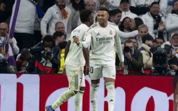 Kylian Mbappe Antar Madrid Taklukkan Vallecano